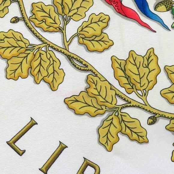 Hermes Scarf Carre 90 Orange Multicolor - Picture 8 of 10